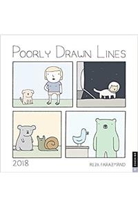 Poorly Drawn Lines 2018 Wall Calendar