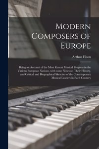 Modern Composers of Europe