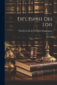 De L'esprit Des Lois