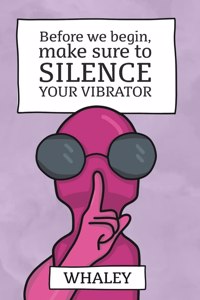 Before we begin, make sure to SILENCE your vibrator