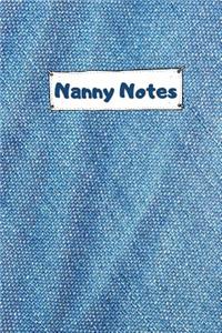 Nanny Notes