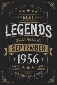 Real Legends were born in September 1956
