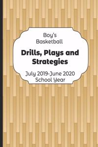 Boys Basketball Drills, Plays and Strategies July 2019 - June 2020 School Year