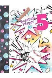 Baseball Player At 5