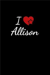 I love Allison