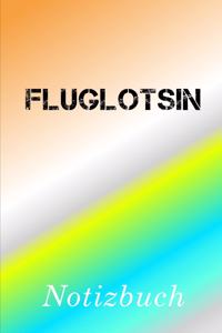 Fluglotsin Notizbuch