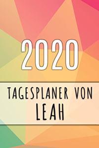 2020 Tagesplaner von Leah