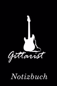 Gitarrist Notizbuch