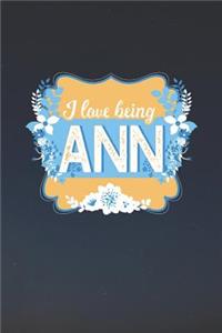 I Love Being Ann