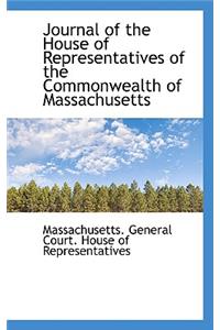 Journal of the House of Representatives of the Commonwealth of Massachusetts