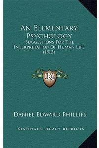 An Elementary Psychology