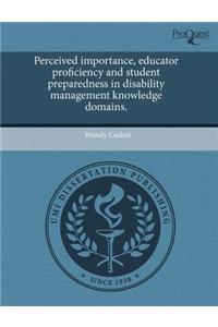 Perceived Importance