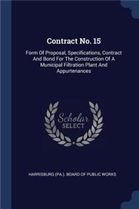 Contract No. 15