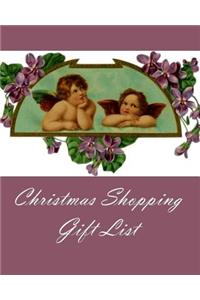 Christmas Shopping Gift List