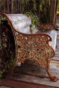 Antique Rustic Park Bench Journal