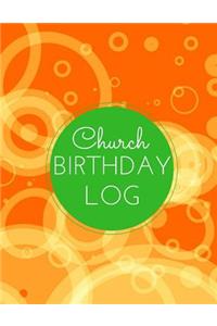 Church Birthday Log