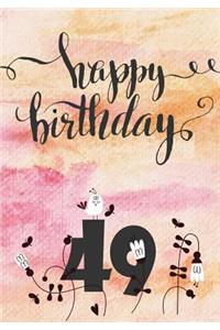 Happy Birthday 49