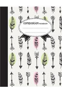 Composition Notebook, 8.5 x 11, 110 pages