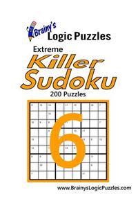 Brainy's Logic Puzzles Extreme Killer Sudoku #6