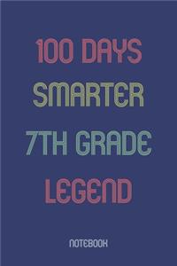 100 Days Smarter 7th Grade Legend