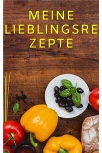 Rezeptbuch zum Schreiben