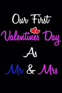Our First Valentines Day As Mr & Mrs