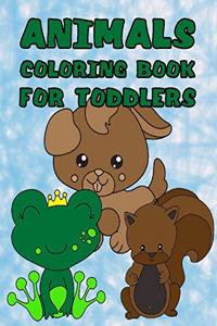 Animals Coloring Book for Toddlers