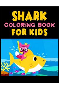 Shark Coloring Book For kids