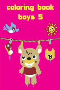 Coloring Book Boys 5
