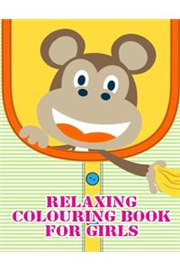 Relaxing Colouring Book For Girls