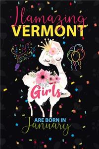 Llamazing Vermont Girls are Born in January
