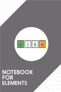 Notebook for elements