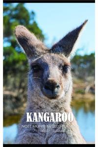 Kangaroo Note Monthly 2020 Planner 12 Month Calendar