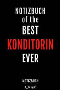 Notizbuch für Konditoren / Konditorin