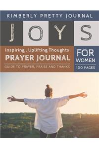 Joys Prayer Journal for Women
