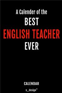 Calendar for English Teachers / English Teacher