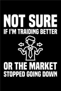 Not Sure If I'm Trading Better Or The Market Stopped Going Down