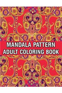 Mandala Pattern Adult Coloring Book