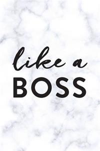 Like A Boss, 18 Month Weekly & Monthly Planner - 2018-2019
