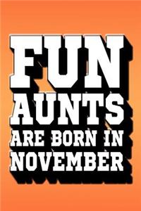 Fun Aunts Are Born in November