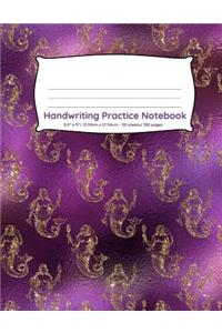 Handwriting Practice Notebook