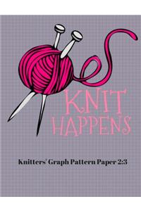 Knit Happens - Knitting Pattern Graph Book 2