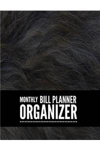 Monthly Bill Planner Organizer