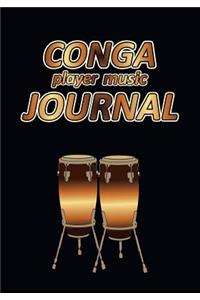 Conga Player Music Journal