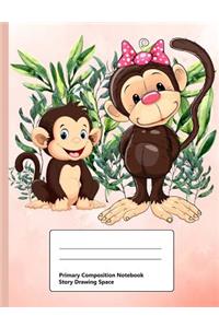 Primary Composition Book with Story Drawing Space
