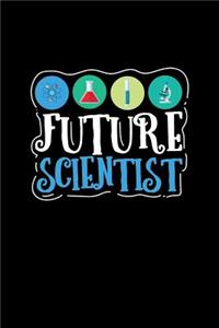 Future Scientist: Blank Lined Journal to Write in - Ruled Writing Notebook