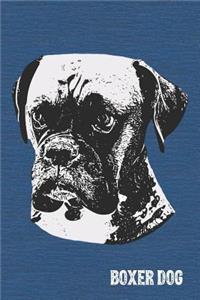 Boxer Dog Lined Notebook