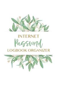 Internet Password Logbook Organizer