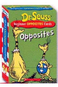Dr. Seuss Beginner Opposites Cards - Opposites