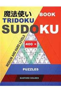 Book Tridoku Sudoku. Medium and Hard Levels.